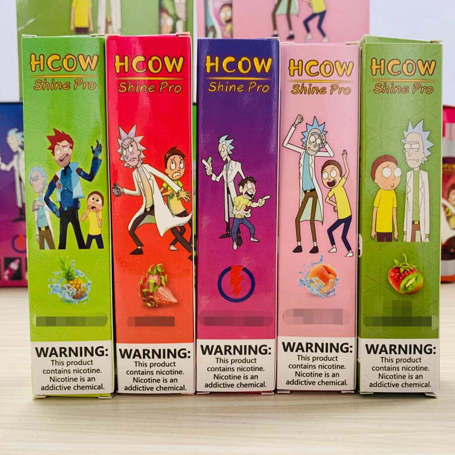 2021Hot selling Vape Pen Electronic Cigarette HCOShine Pro(RGB Lights) 2600 puffs