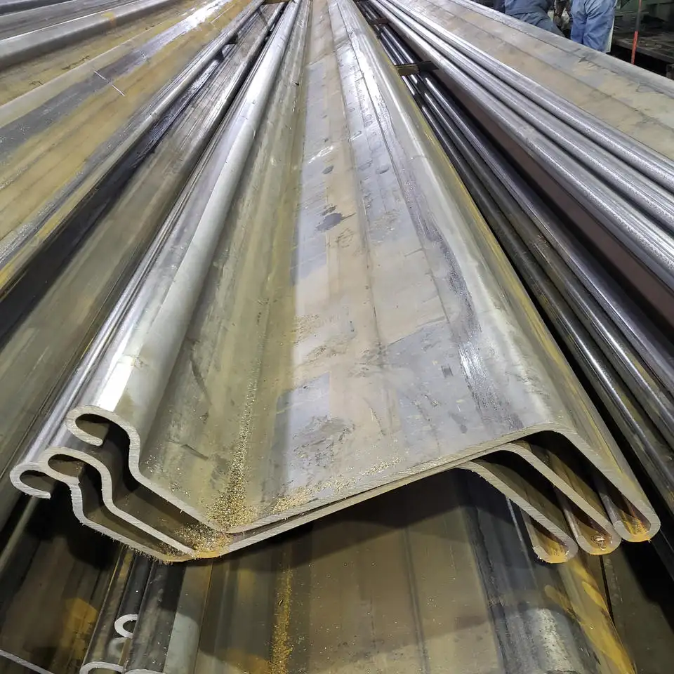 Steel Material Larssen Sheet Piles Factory Price
