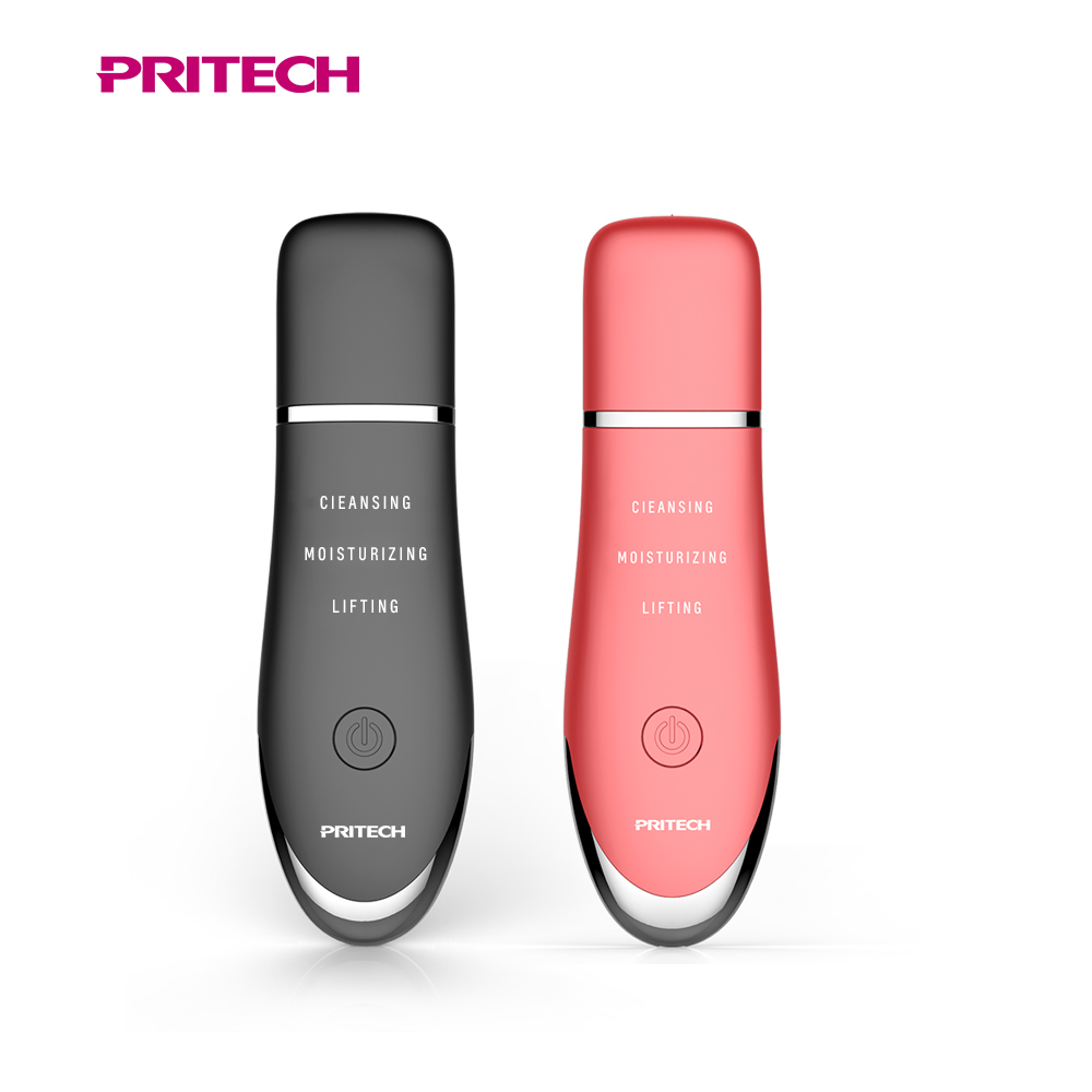 PRITECH перезаряжаемые лицевая ультразвуковая черноголовых удаления Удалить омертвевшие чешуйки кожи скруббер