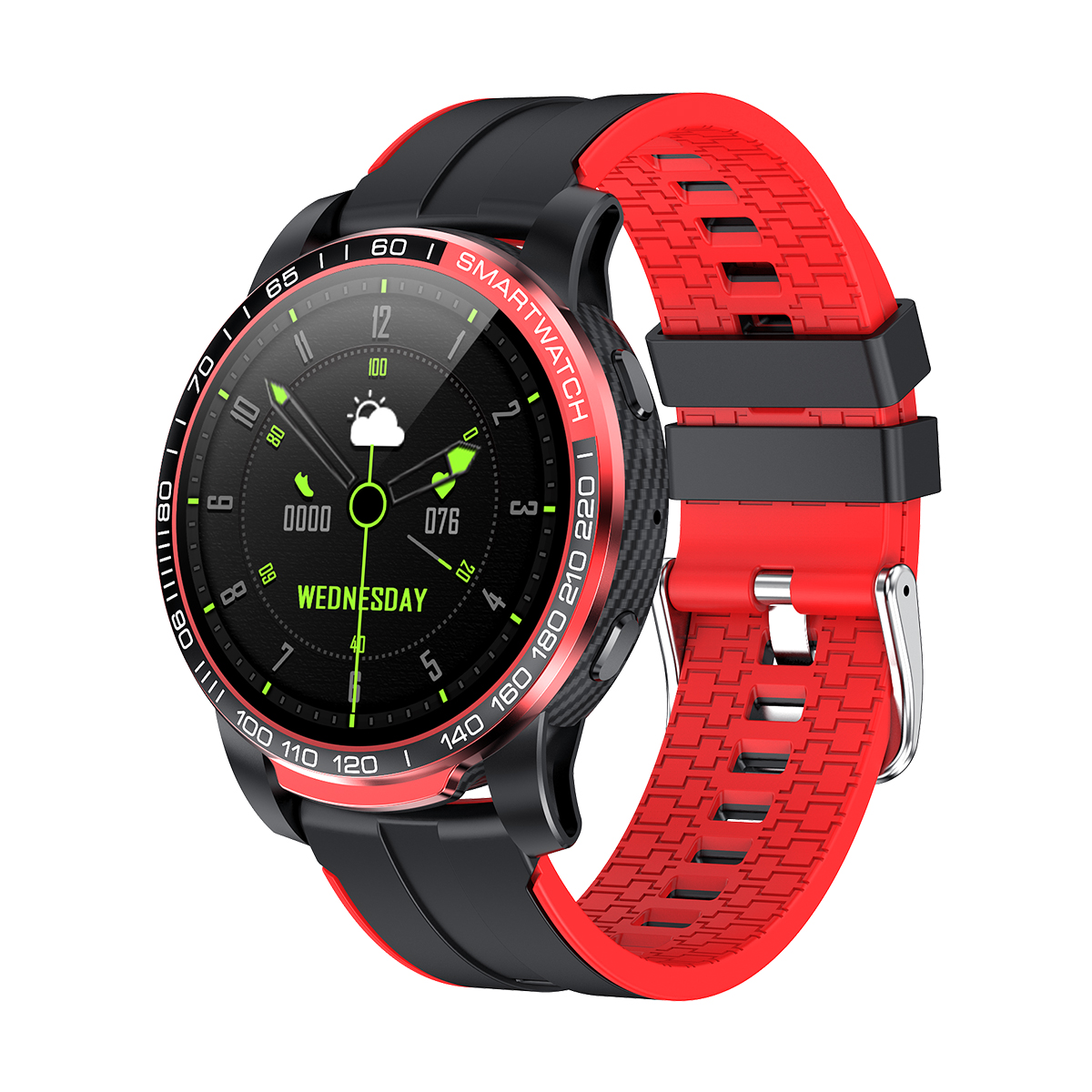 Спортивные Смарт-часы с компасом Барометр Водонепроницаемый IP67 IOS Android телефон Smartwatch