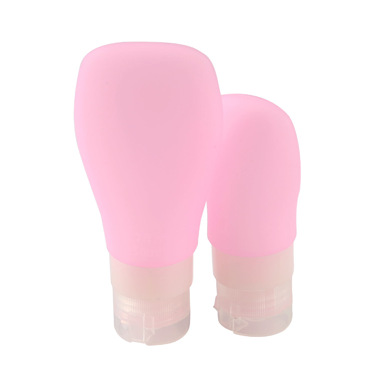 Eco friendly silicone portable travel size bottles soft silicone liquid travel bottle set