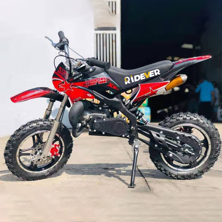 Cheap New Pocket Mini Motorcycle 49CC 50CC 2 Stroke 10 Inch Tire Fast Enduro Dirt Bike