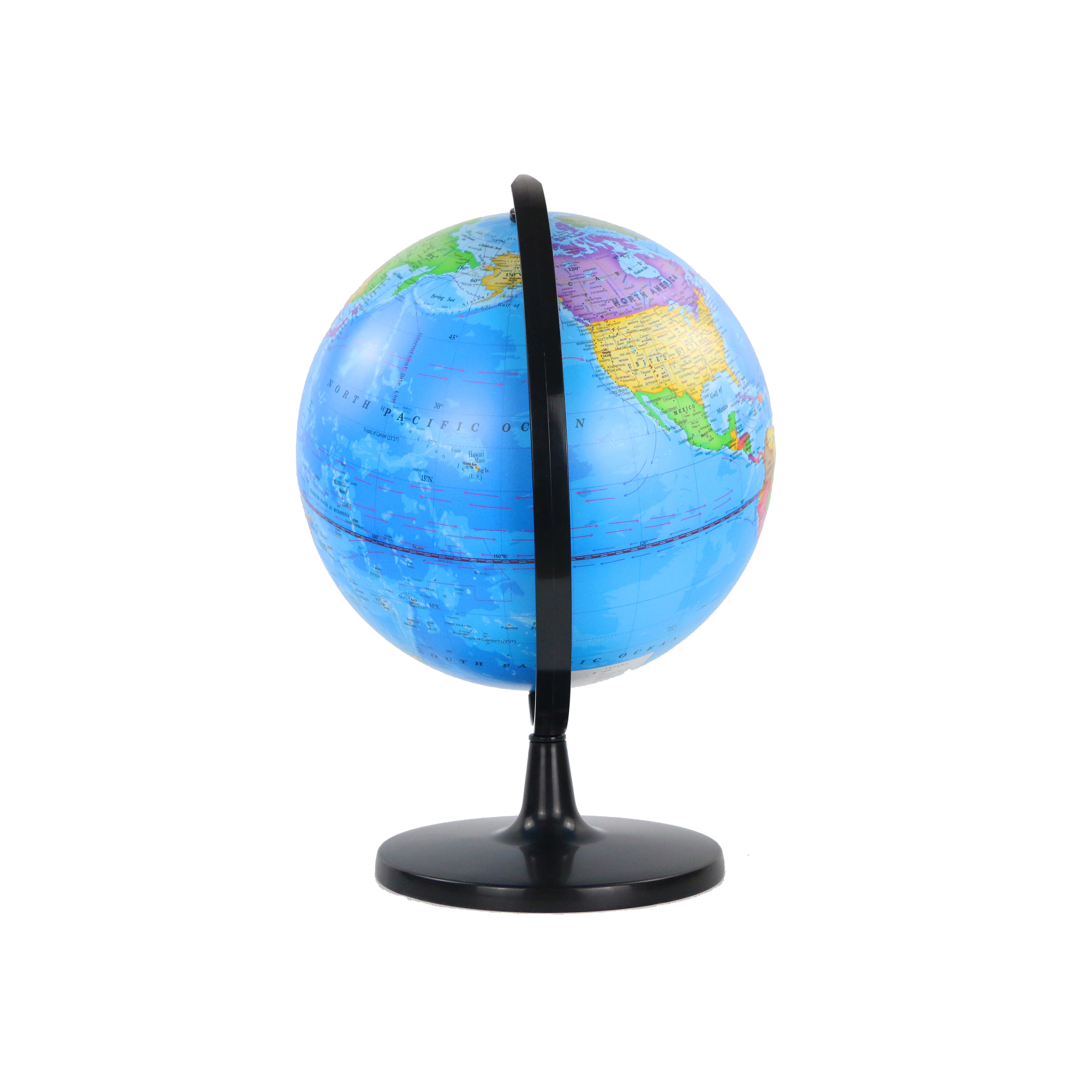 33cm rotatable luminous globe