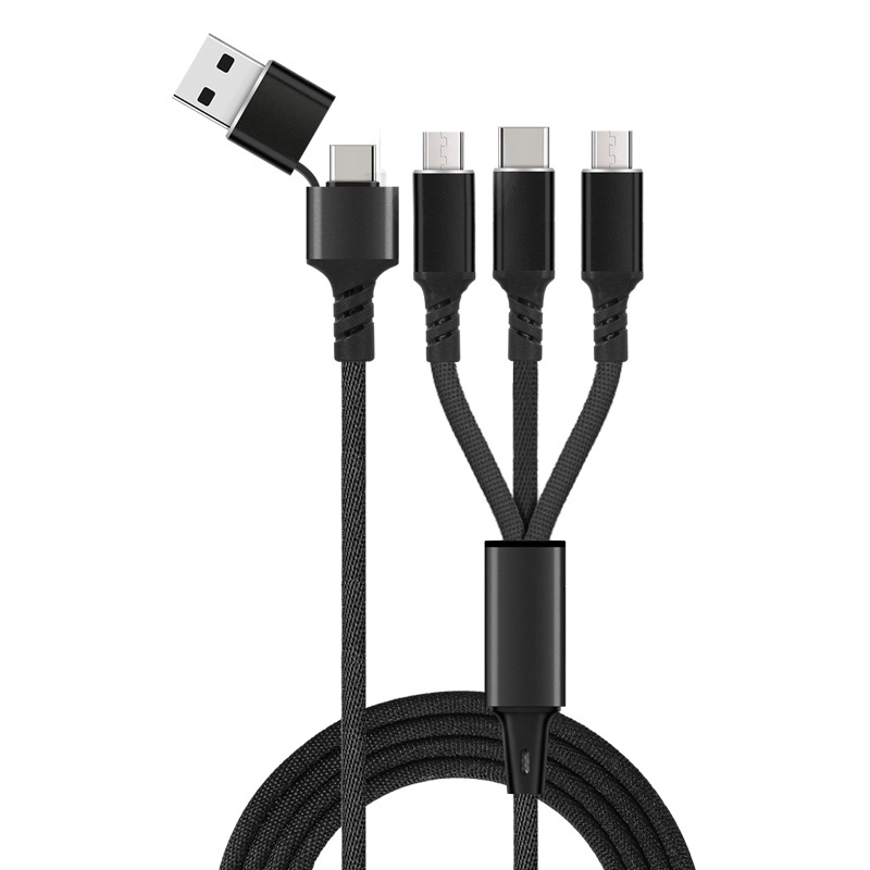 Кабель OTG 5 в 1 usb type c к type c micro PD chargig кабель