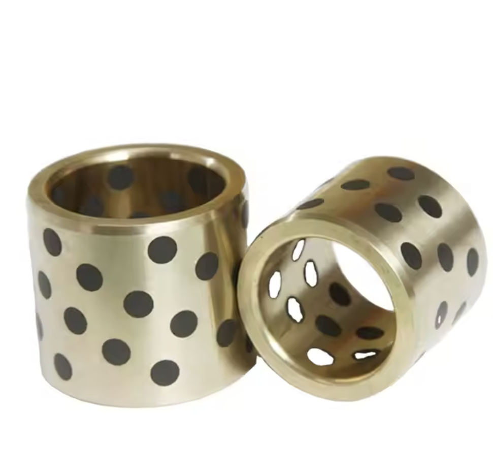 High Quality Precision Mold Parts Self-Lubricating Bronze Graphite Bushings CNC Machined Guide Bushing