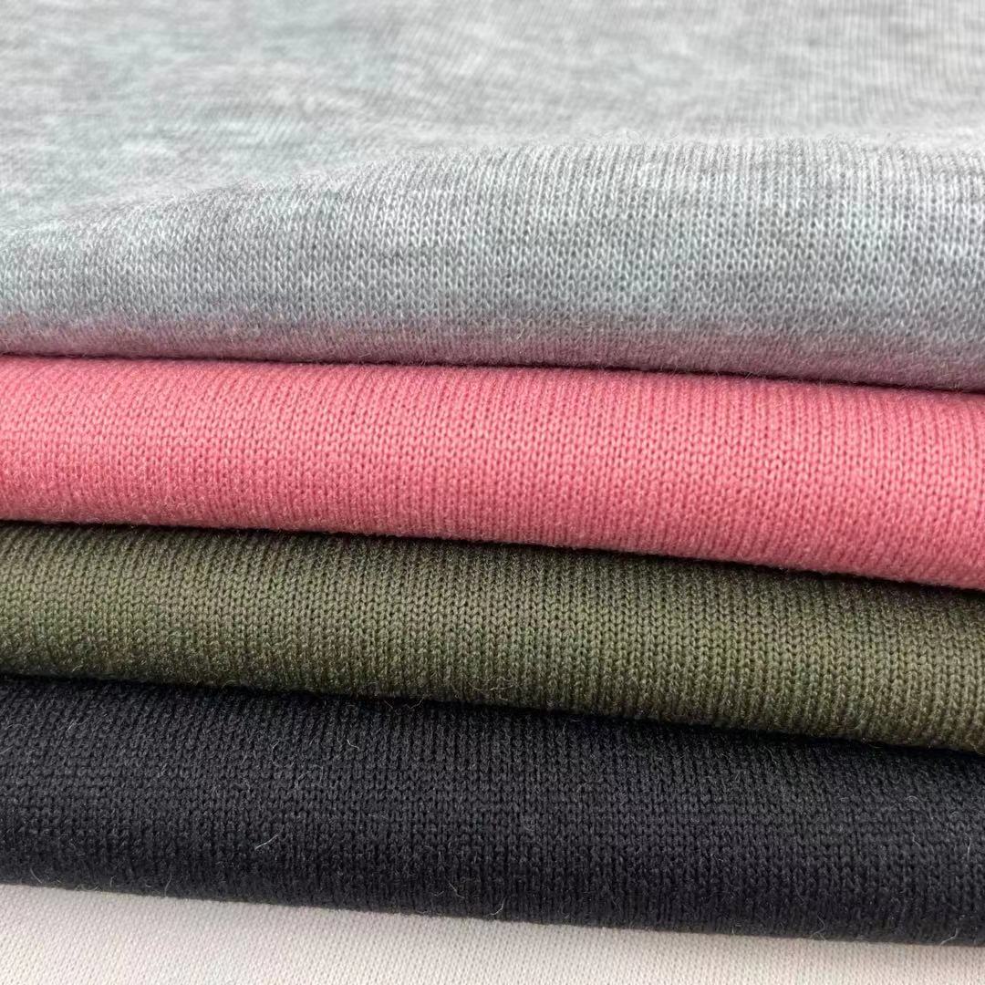 Custom Super Soft wholesale 100% Polyester Double Sided Flannel Fleece Fabric for clothing