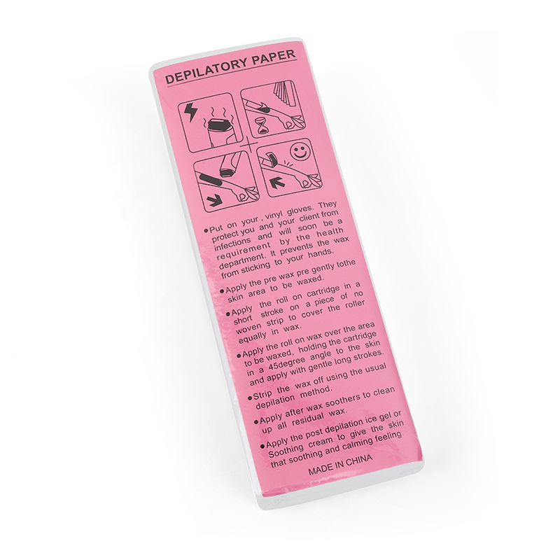 Factory direct depilation wax paper special white thickened non-woven depilation cloth body depilation wax paper now