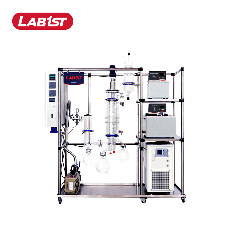 Pilot scale short path cbd molecular distillation equipement