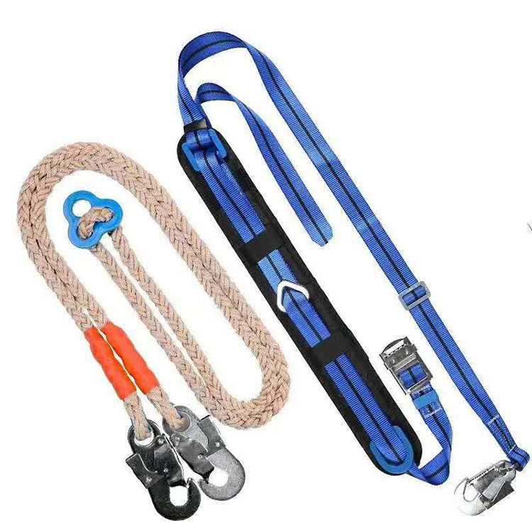 climbing safety belt lanyard fall protection 4-point safety harness belt kit ce