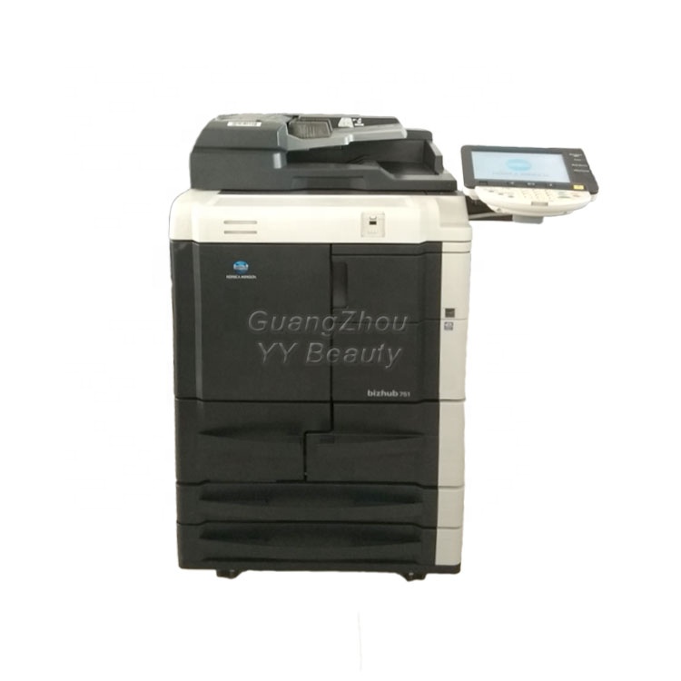 Guangzhou б/у Фотокопировальные машины, черный копировальный аппарат для Konica Minolta Bizhub 601 751
