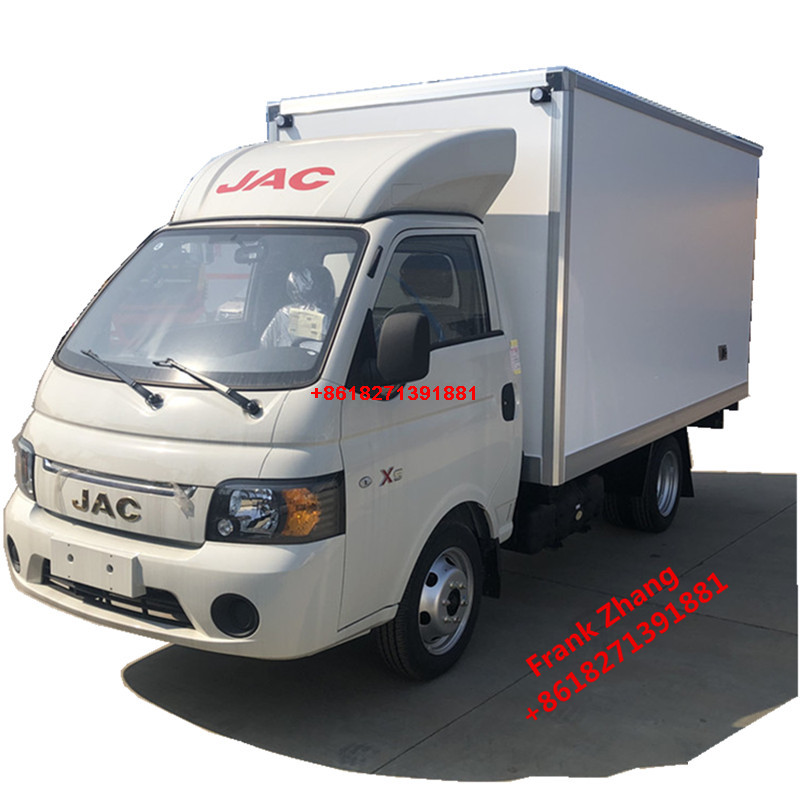 4x2 JAC 3,5 м 2 тонны бензиновый мини-РЕФРИЖЕРАТОРНЫЙ фургон