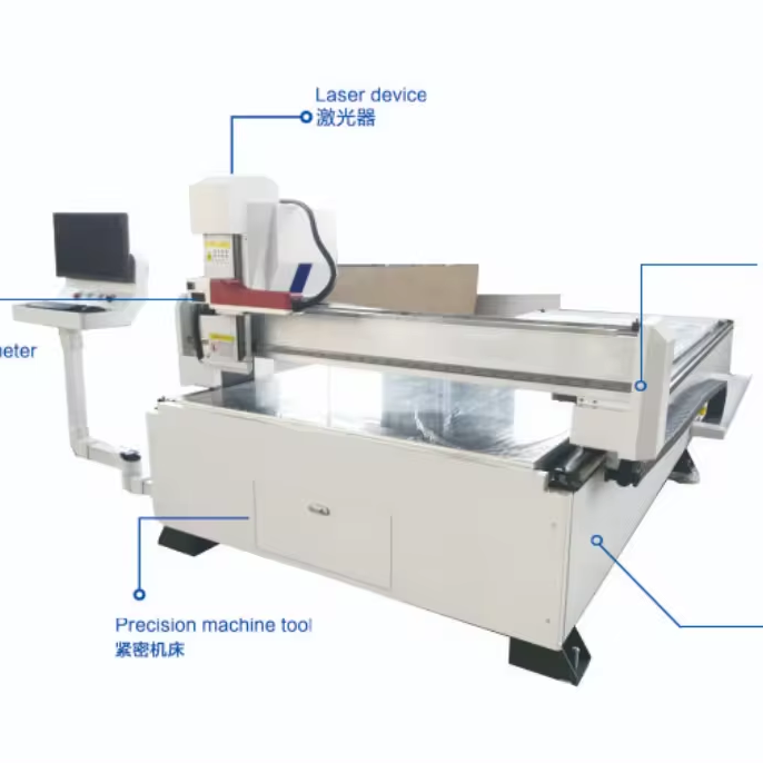 Mirror Sanding Paint Removal Frosting Marking Glass Laser Sandblasting and Drilling Machine