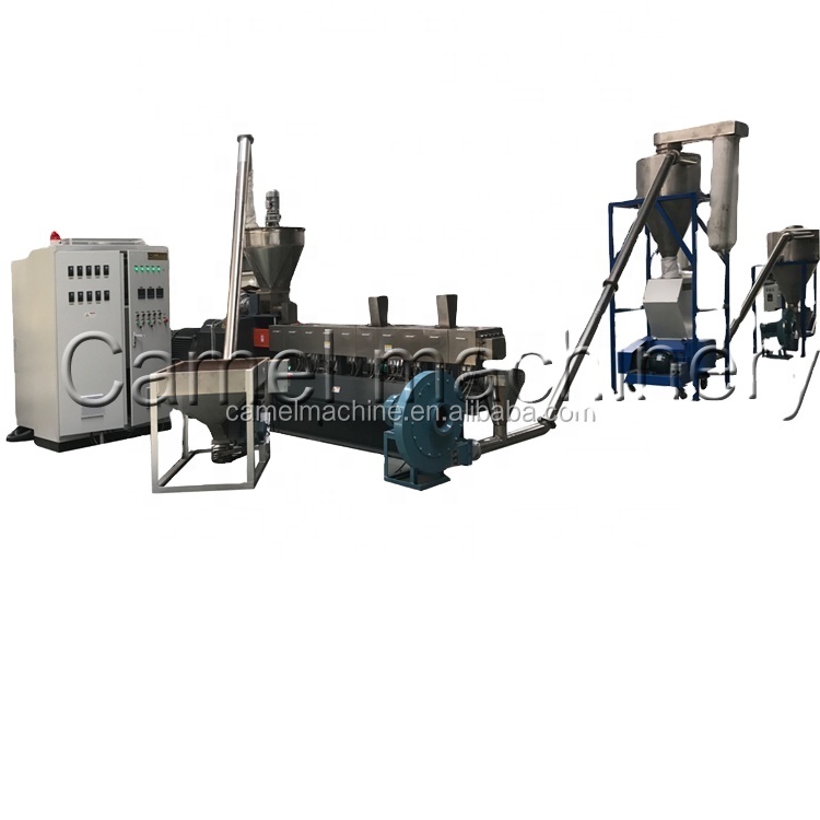 Plastic Pe Film Waste Recycling Plastic Granulator Machine Recycling Pelletizing