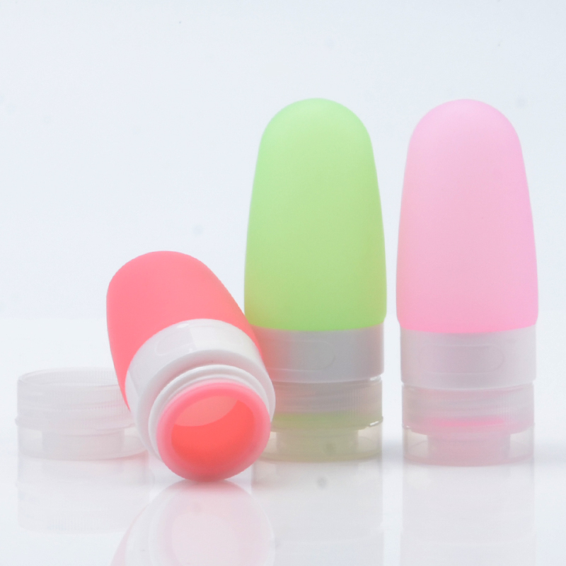 Small Refillable Cute Split Silicone Squeeze Travel Bottle Toiletries accessories
