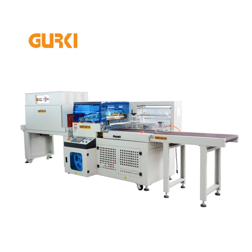 Auto Heat Shrink Film Wrap Machine Automatic Tunnel Oven Shrink Wrapping Machine