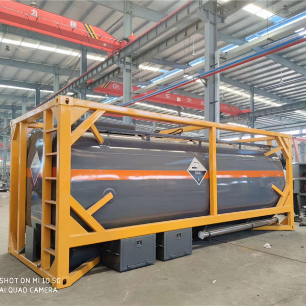 20 CBM 20 FT 33% Hydrochloric Acid Container Tank for sale