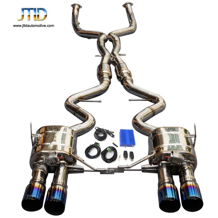 High performance Stainless Steel valve exhaust catback system for Porsche 997 exhaust