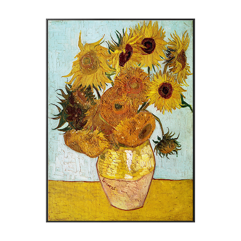Famous Van Gogh Sunflower Canvas Paintings Printing Poster Abstract Art Wall Pictures Living Room Decor Posters Wall Art