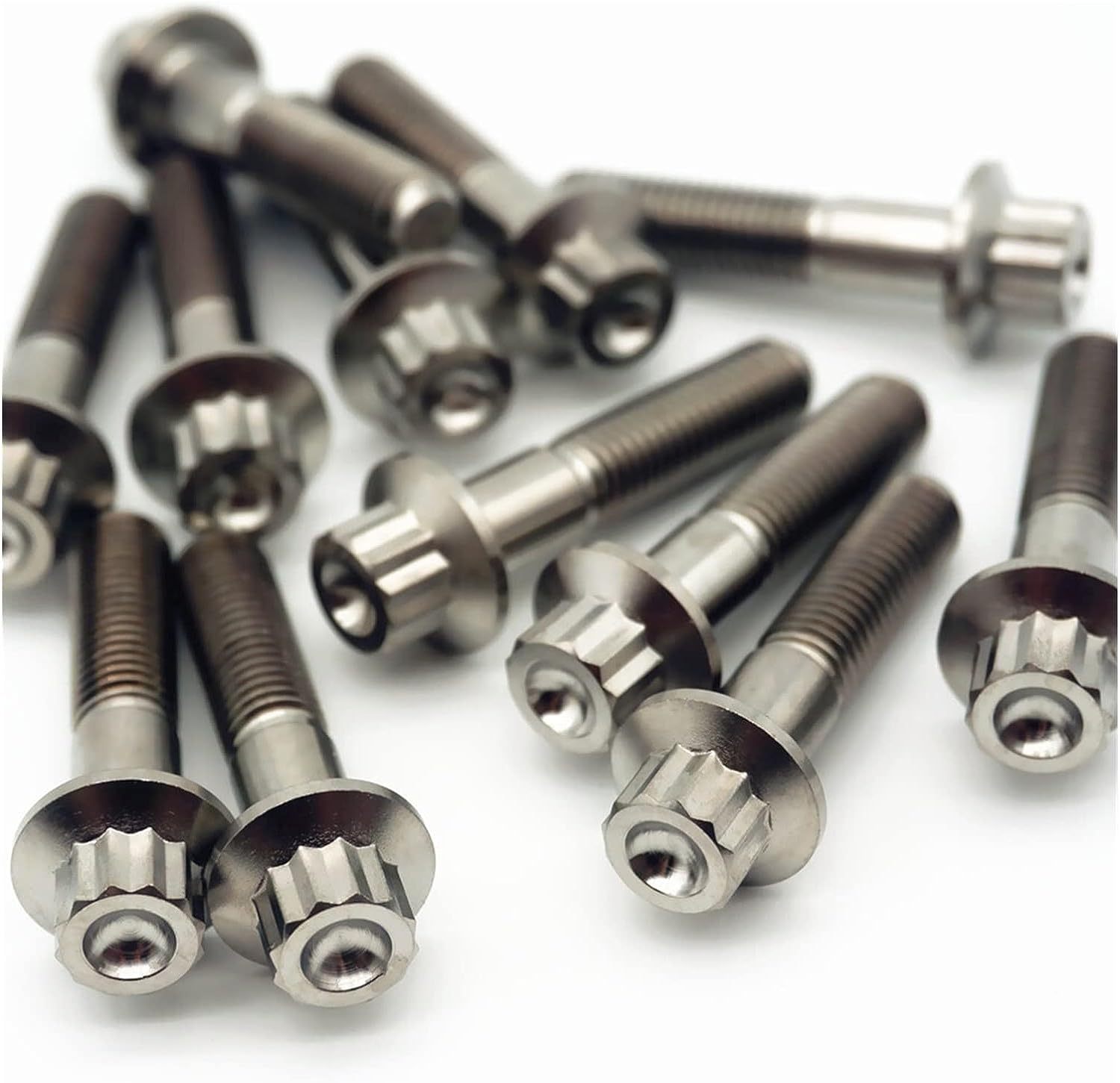 Ti6AL4V Aerospace Grade5 titanium split rim bolts m7 x 32mm for BBS car
