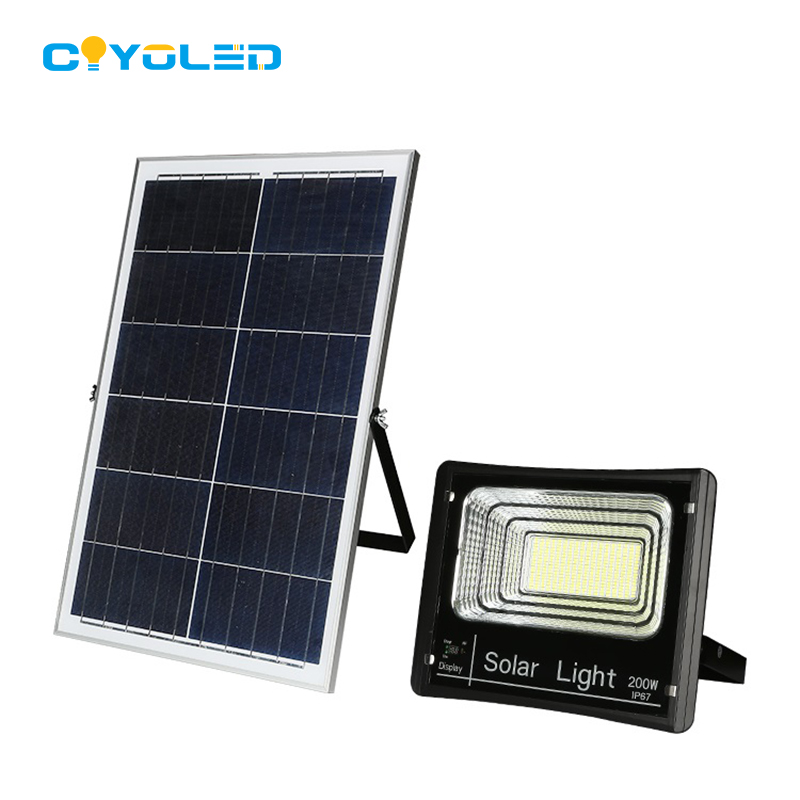 COYOLED 10 Вт 25 Вт 45 Вт 65 Вт 120 Вт 200 Вт 300 Вт светодиодный солнечный светильник, наружный прожектор, Солнечный Прожектор, садовые фонари, светодиодный солнечный уличный фонарь