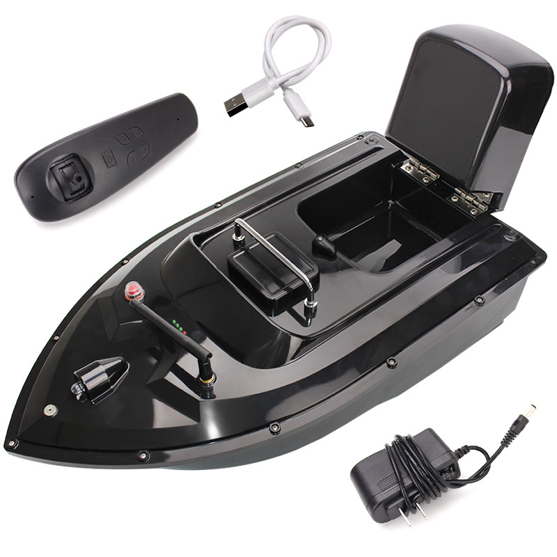 500m Intelligent RC Bait-dropping Boat Hook Release Boat High-power Automatic Fishing Bait Boats
