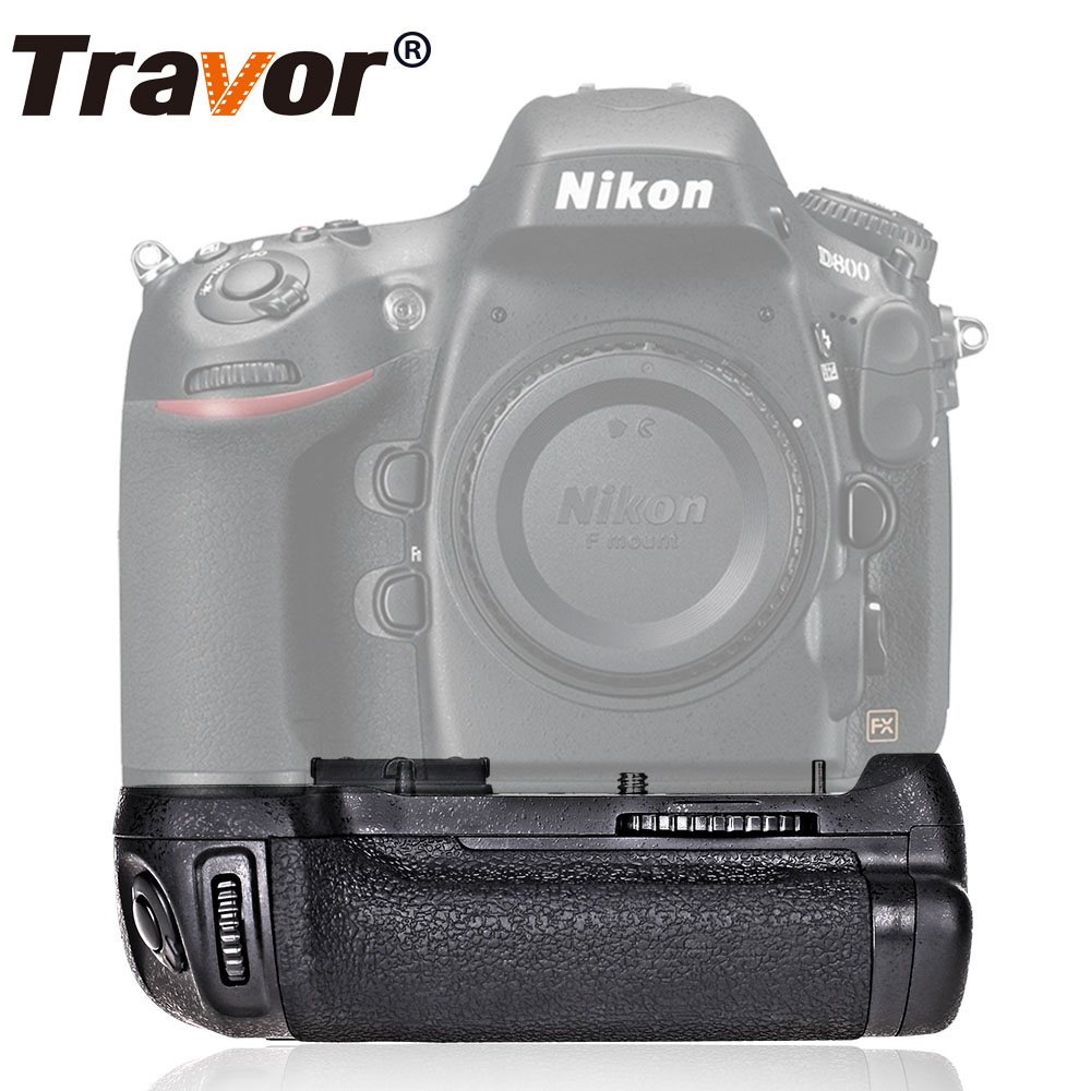 Travor DSLR полный кадр кабель питания Камеры батарейный блок для Nikon D810 D800E D800 Замена MB-D12 работать с EN-EL15 батарея