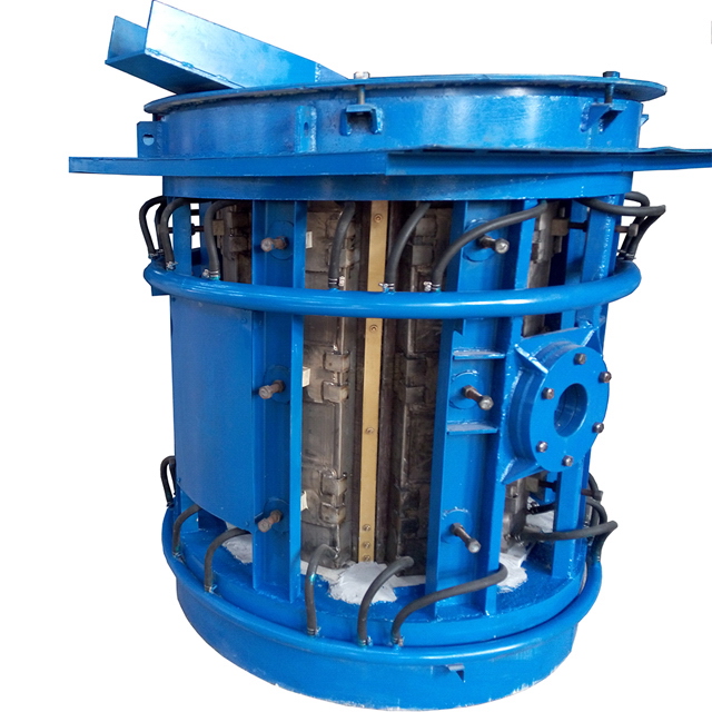 1000kg Foundry pouring steel ladle furnace casting ladle iron for melting furnace