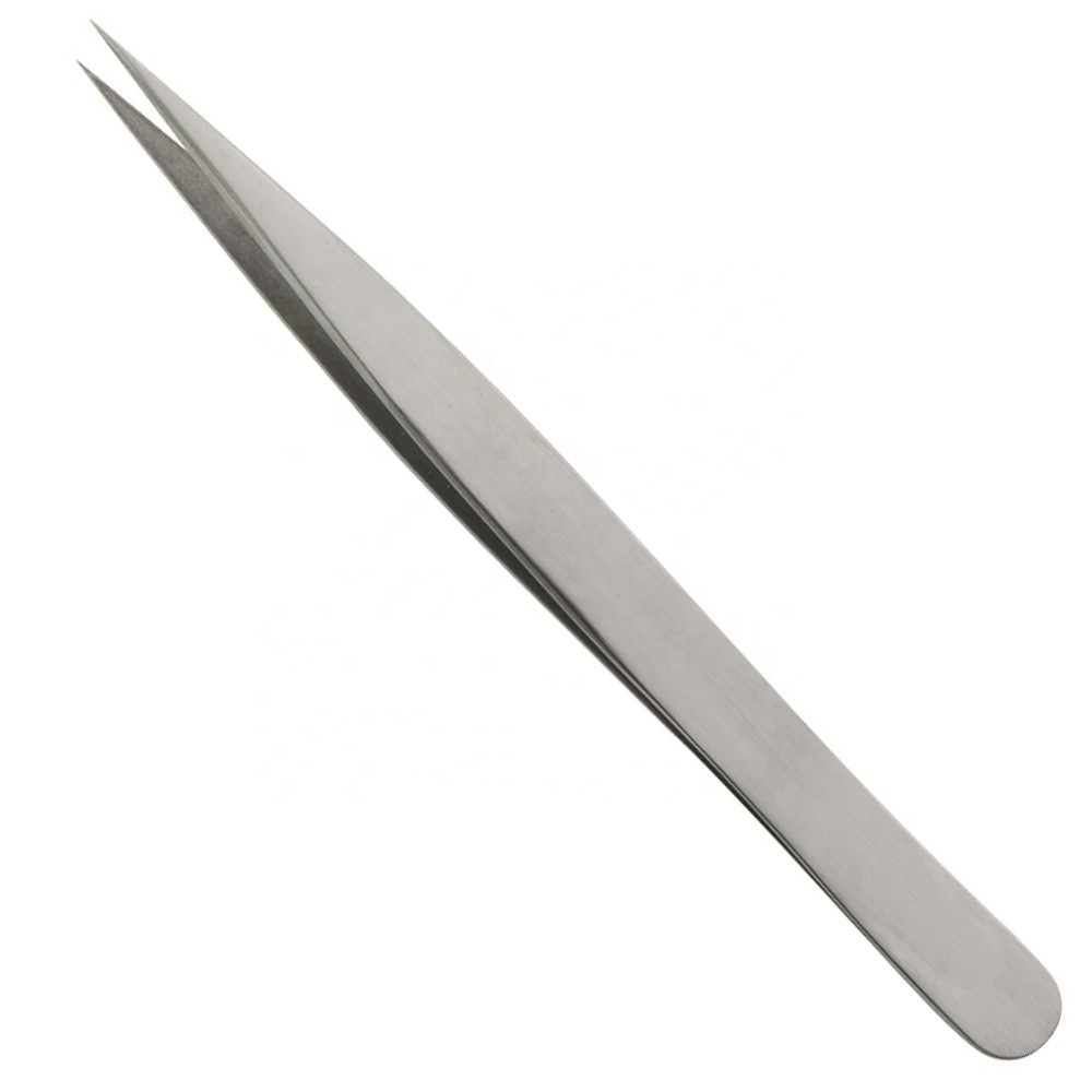 Personalized Eyelashes Tools Lashes Tweezers Strong Durable Fashion silver mink eyelash tweezers