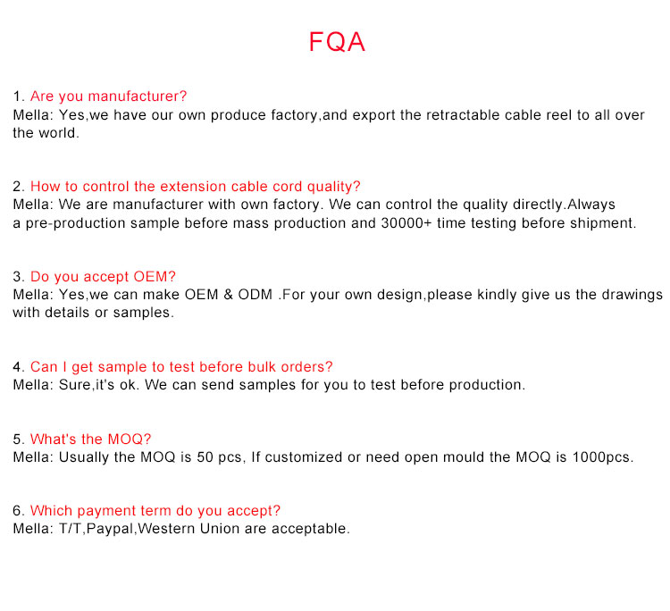 2022 US EU UK AU Plug Power Cables Wires Device Power Cord Automatic Retractable Reel