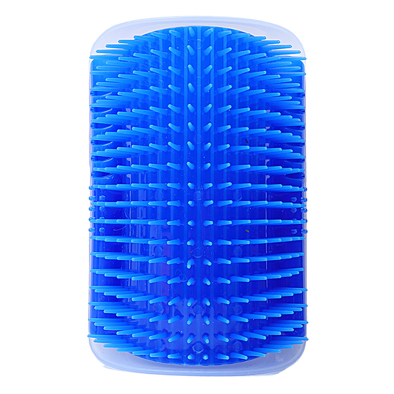 Corner rubbing device massager Cat scratching tickling device Pet cat self-cleaning comb