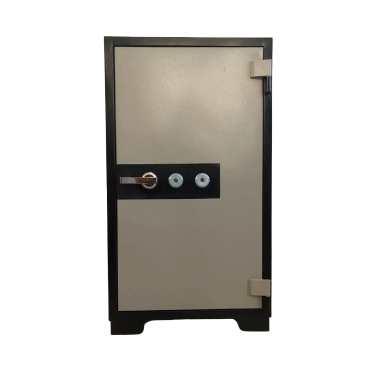 High Security Fireproof Safe Metal Big Heavy Gun Safe 2 Hours Double Key Cheap Cabinet