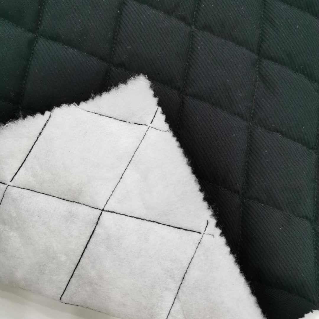 70D nylon satin black and white elastic fusing fabric for outdoor clothing