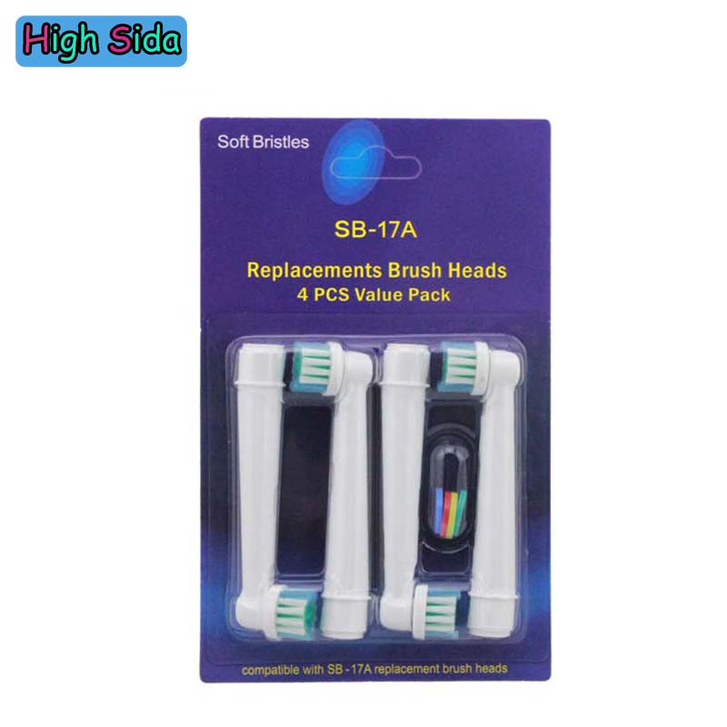Elite насадки для зубной щетки SB17A зубная щетка подходит для Oral B электрическая зубная щетка