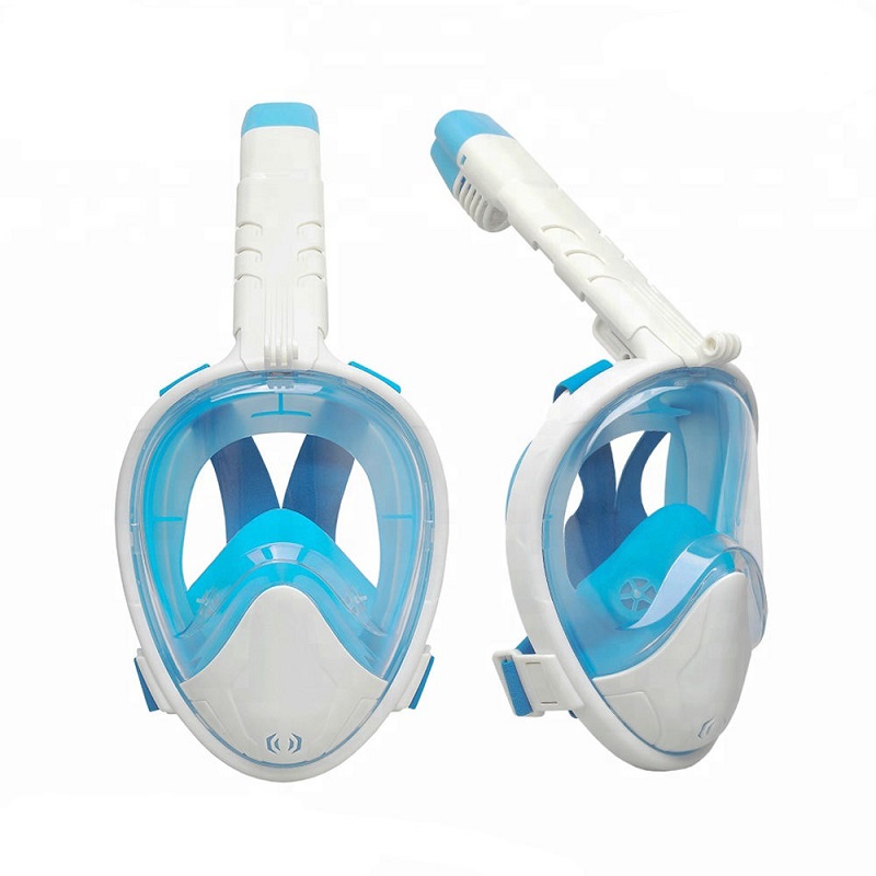 New water sport play swimming equipment full face snorkel kids diving mask
