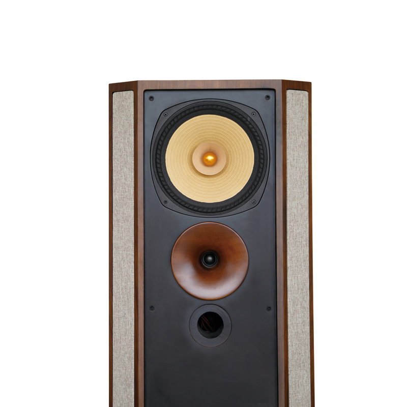 Колонки Kef с книжной полкой, деревянный домашний кинотеатр, Hifi прожекторный динамик