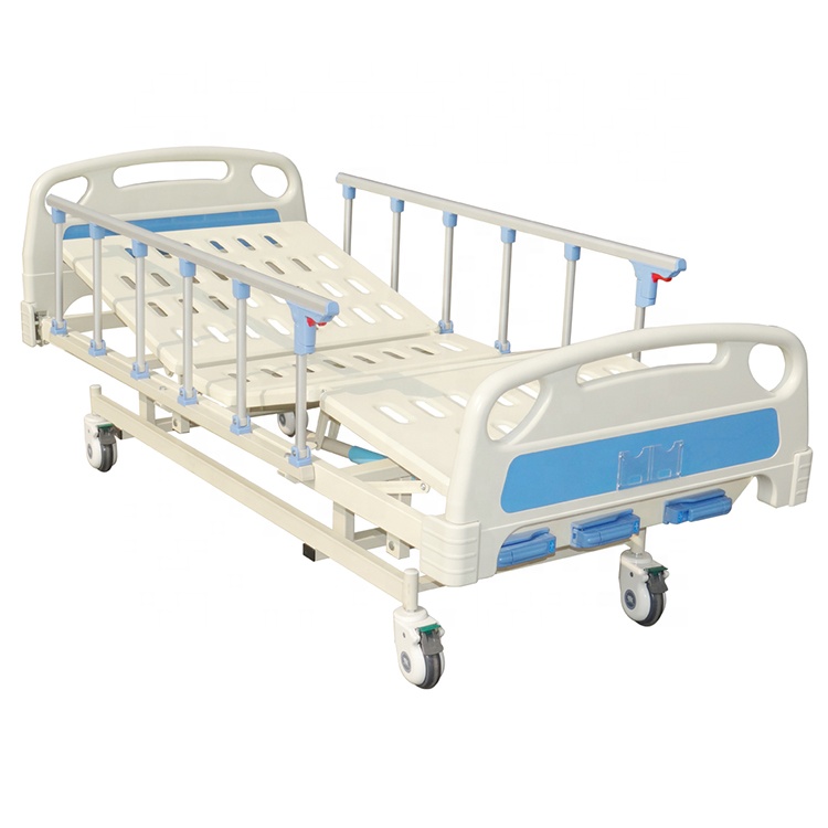 YC-T3611L(I) 3 года гарантии, индивидуальный цвет, 3 функции, ручная Больничная кровать, 3 кривошипа