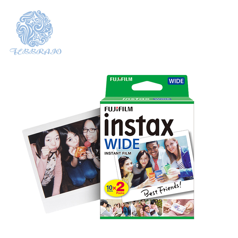 FujiFilm Instax Wide Instant Film 2 Pack (2*10)-Совместимость с FujiFilm Instax Wide 300/210 и 200 мгновенными камерами