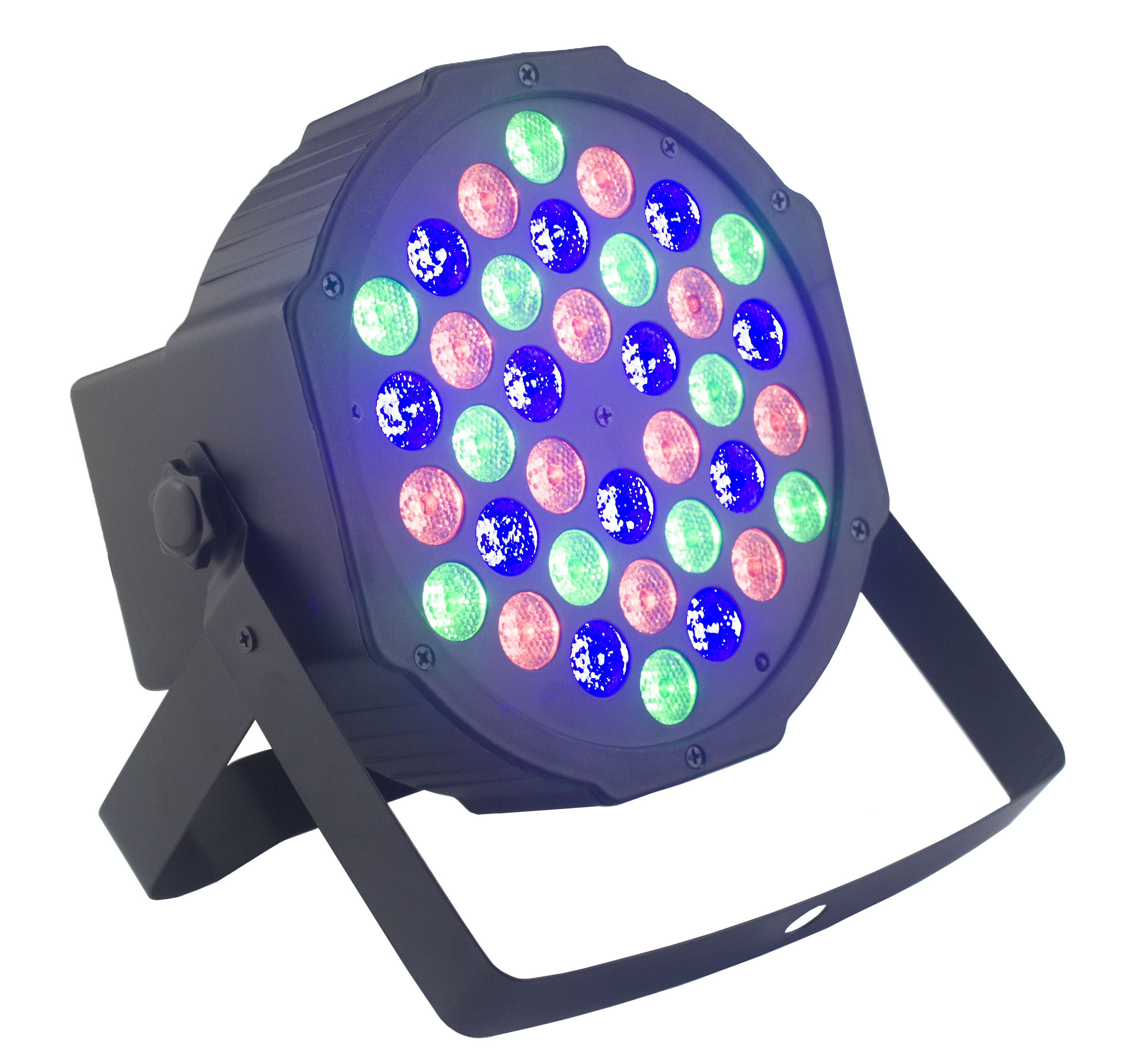 RGB LED DJ Par Lights 36LEDs Stage Lighting Spotlights Controlled by DMX Control