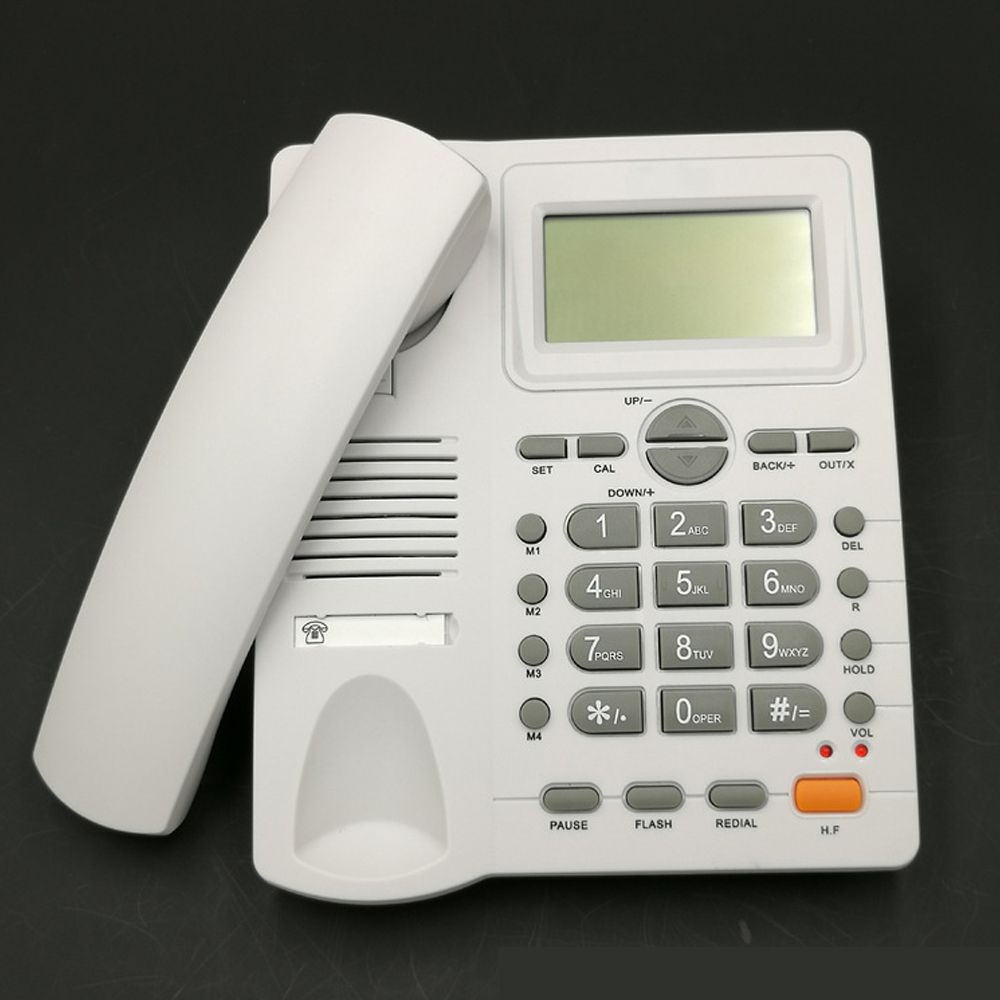 CID Hands Free Office Business Landline Phone Corded Telephones For Desk and Wall Mount