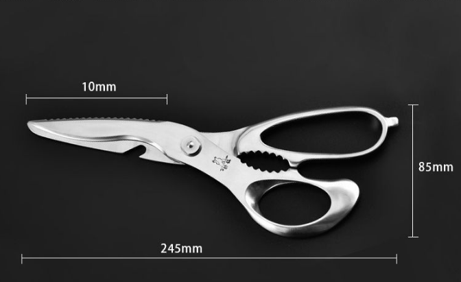Customized Multifunctional Wooden Kitchen Scissors Kitchen Tools & Gadgets Heavy Duty Kitchen Scissors
