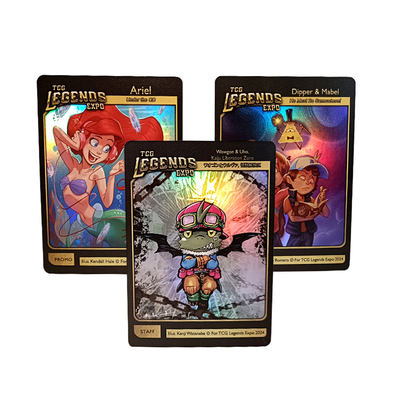 Factory Price Custom Personalized Design High Quality Kids Collection Holographic Shining Cartoon Anime Trading Card Game