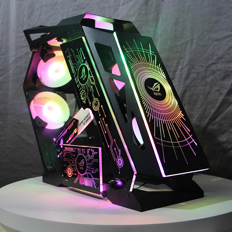 Лидер продаж, 2023 заводская цена, низкий минимальный заказ ATX/Micro-ATX, чехол для ПК, игровой RGB-вентилятор, корпус для компьютера и ПК-башни