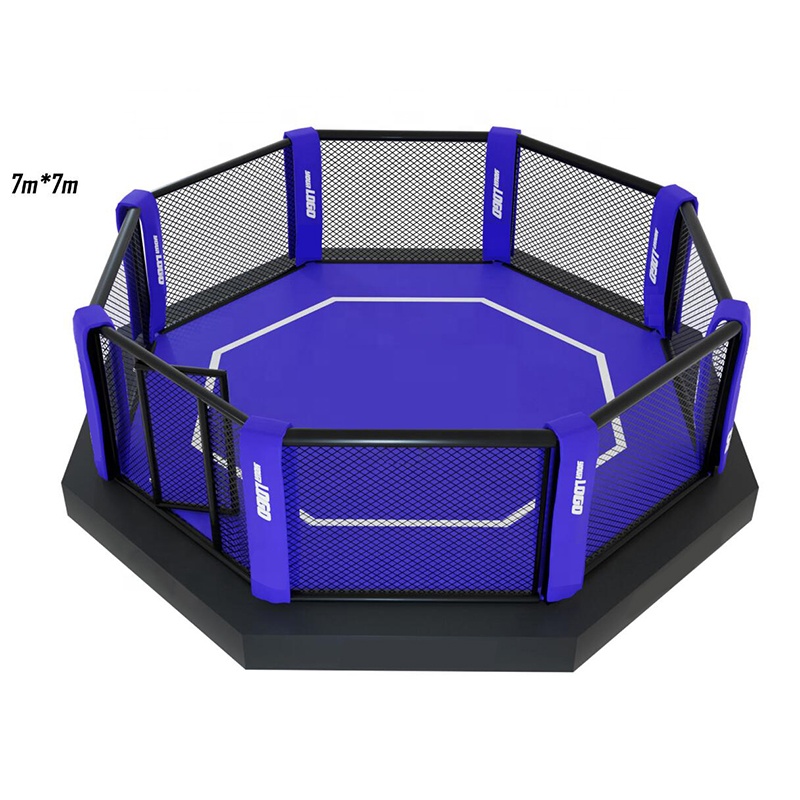 Восьмиугольный соревнований UFC, клетка для смешанных боевых искусств, джудо, карате, тхэквондо, бойцовое кольцо, размер бокса, логотип на заказ