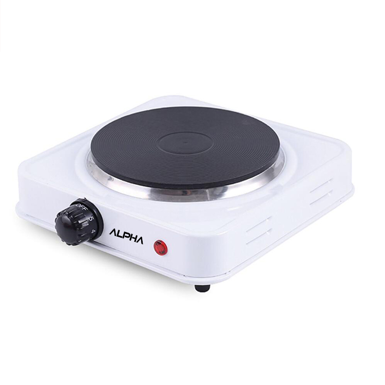 Portable electric stove with plastic stand single hot plate