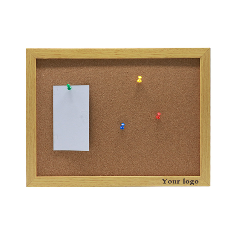 Classroom Decorative Hanging Pin Board Case Set Message Bulletin White Cork Board
