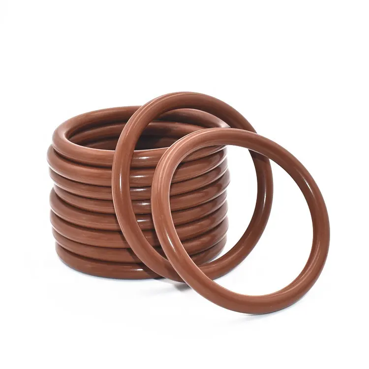 Factory Price Standard/Customized Vitons/FFKM/FKM Brown 70A O Ring for Sealing