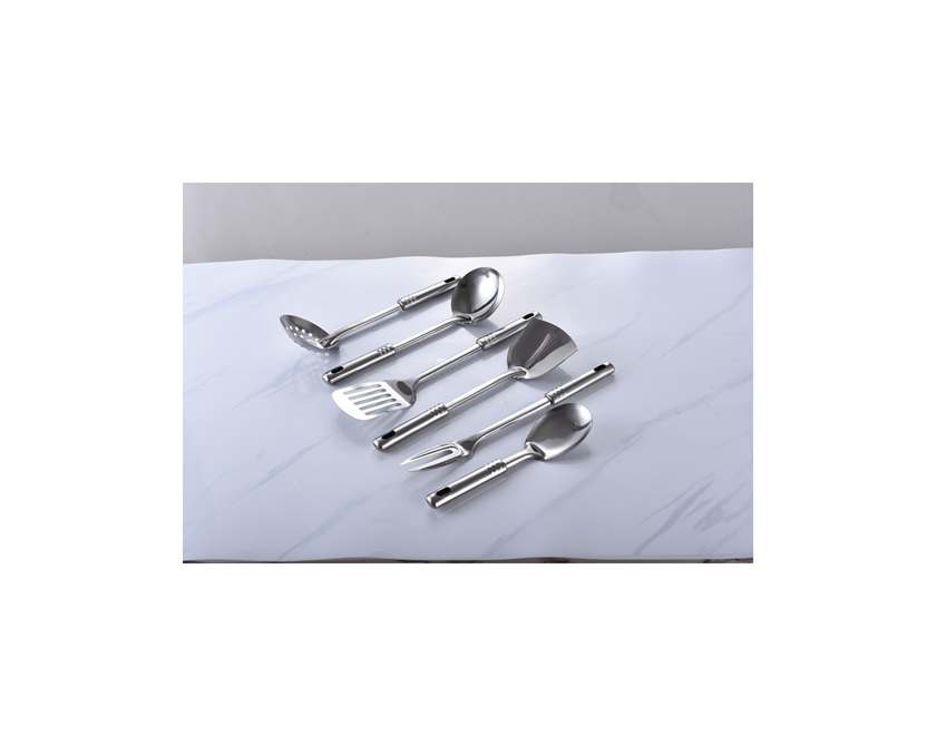 The Fine Quality Hexclad Hybrid Cookware SE 7-Piece Stainless Steel Kitchen Knife Holder Set