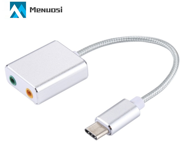 Внешняя звуковая карта USB 7,1, объемный преобразователь, адаптер с 3,5 мм Aux Стерео для наушников TVcrophone