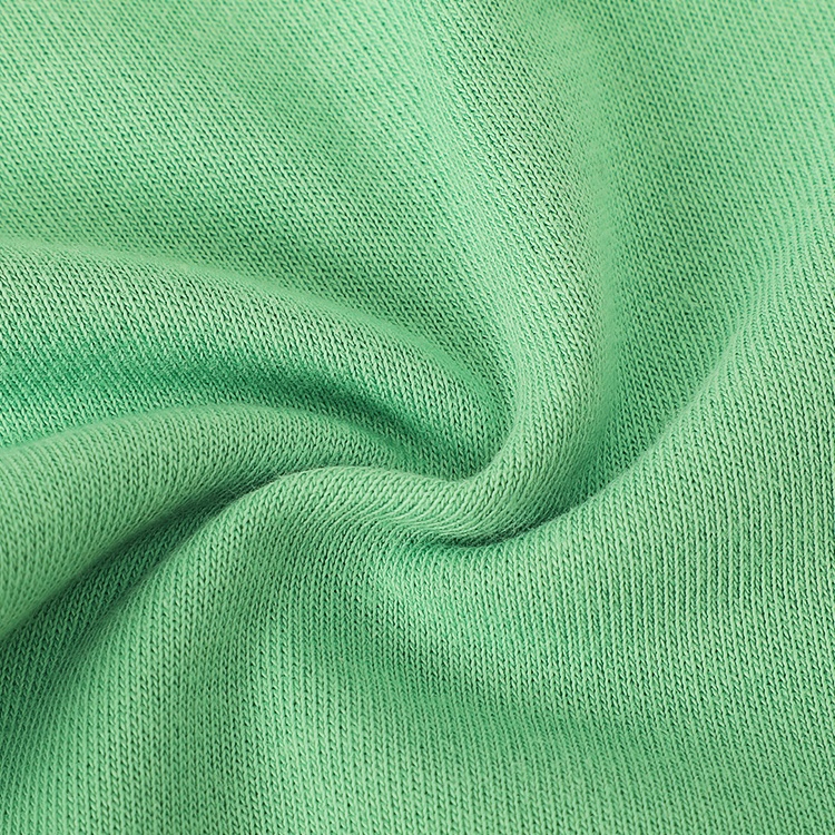 Wholesale Custom OEM ODM Apparel Textiles Raw Material 180CM 260GSM 85% Cotton 15% Polyester Knitted Terry Cloth Fabric