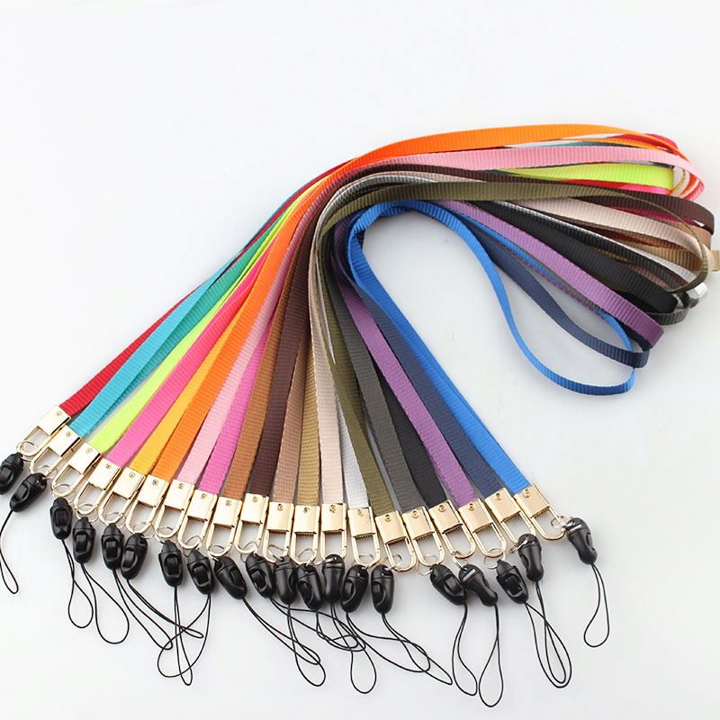 Fashion Generous Key with Neckband Lanyard ID Card Gym Neckband Phone with USB ID Holder DIY Neckband